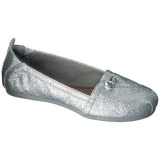 Girls Circo Helaine Loafer   Silver 2