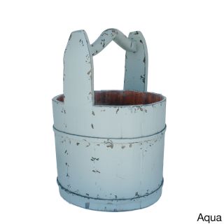 Tianjin Vintage Wooden Handled Bucket