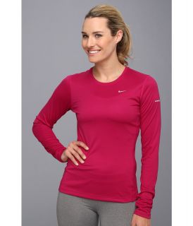 Nike Miler L/S Top Womens Workout (Pink)
