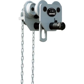 Roughneck Manual Geared Trolley   3 Ton Capacity