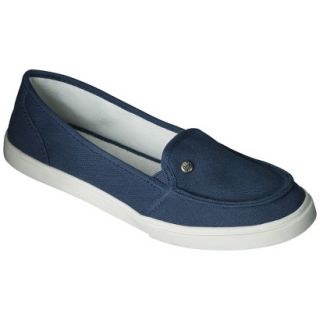 Womens Mad Love Lizzie Canvas Sneakers   Navy 7