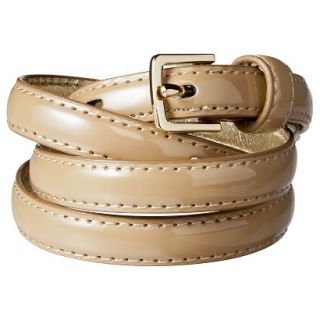Merona Tan Color Skinny Belt   XL