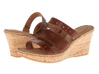 Born Marjorie Womens Wedge Shoes (Brown)