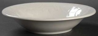 Citation Harvest Moon Coupe Soup Bowl, Fine China Dinnerware   All White,Embosse