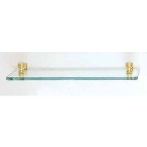 Allied Brass FT 1 16 BBR Brushed Bronze Universal 16 x 5 Single Glass Shelf
