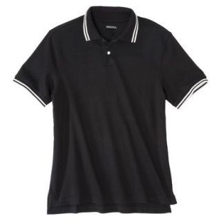 Mens Classic Fit Polo Shirt black ebony XL Tall