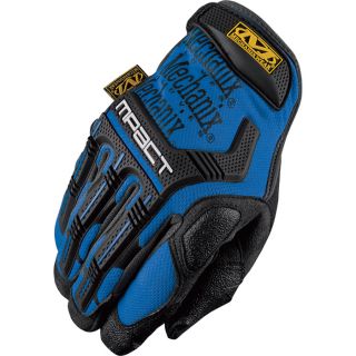 Mechanix Wear M Pact Glove   Blue, Large, Model MPT 03