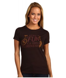  Gear Core Value 3 Bicycle Womens T Shirt (Brown)