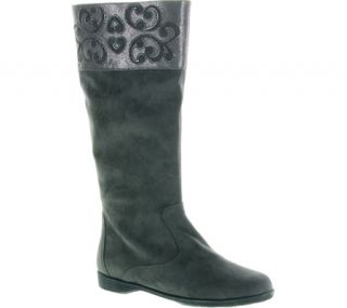 Girls Jessica Simpson Skye   Grey Faux Suede Boots