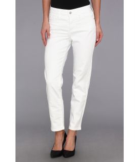 NYDJ Alisha Fitted Ankle Jean Womens Jeans (White)