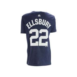 New York Yankees Ellsbury Majestic MLB Youth Official Player T Shirt