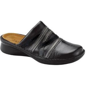 Naot Womens Lyric Black Madras Metallic Road Black Sequin Nubuck Shoes, Size 38 M   35068 NQ3