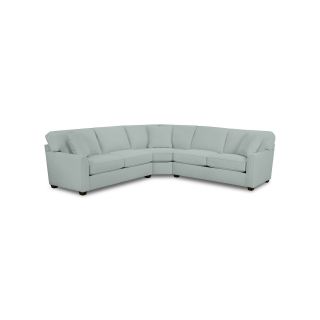 Possibilities Sharkfin Arm 3 pc. Right Arm Sofa Sectional with Sleeper, Sea