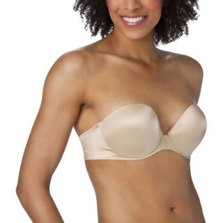 Self Expressions By Maidenform 2XSexy Push Up Strapless Bra   Latte Lift 36B