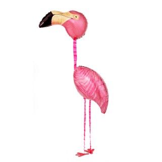 Tropical Flamingo Airwalker 65 Foil Balloon