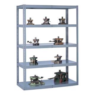 Tennsco Tool & Die Rack   38 Inch W x 18 Inch D x 72 Inch H, 5 Shelf, Medium