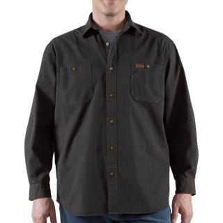 Carhartt Trade Long Sleeve Shirt   Black, Medium, Model 100091