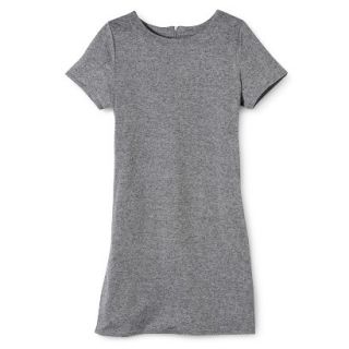 Merona Womens Knit T Shirt Dress   Heather Grey   XS