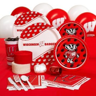 Wisconsin Badgers College Party Pack for 16 Guests