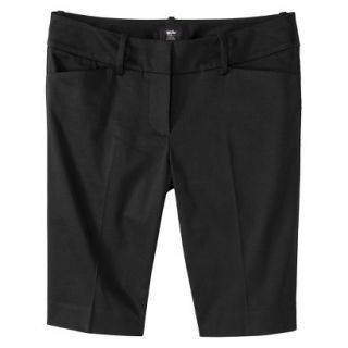 Mossimo Petites 10 Bermuda Shorts   Black 14P