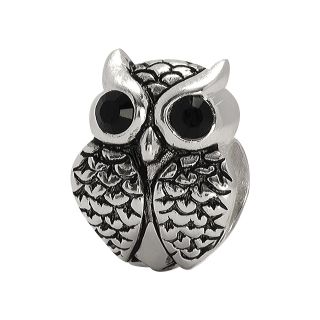 Forever Moments Crystal Owl Bead, Womens
