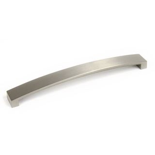 Contemporary 9.25 inch Arch Brushed Nickel Cabinet Bar Pull Handle (case Of 4)