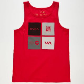 Multiply Boys Tank Red In Sizes Large, X Large, Medium, Small For Women 23