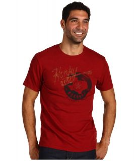 Lucky Brand Honky Tonk Records Tee Mens T Shirt (Red)