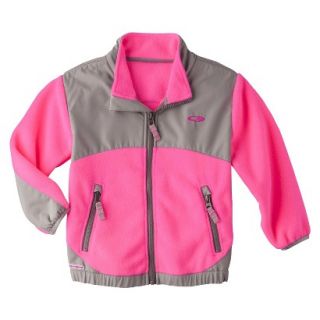 C9 by Champion Infant Toddler Girls Everyday Fleece Jacket   Pink 3T