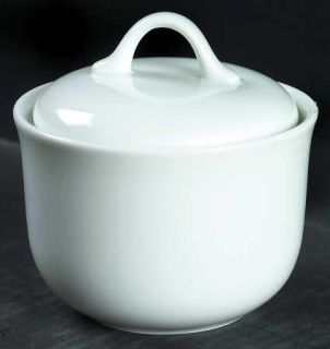 Corning Winter Frost White Sugar Bowl & Lid, Fine China Dinnerware   Corelle Liv