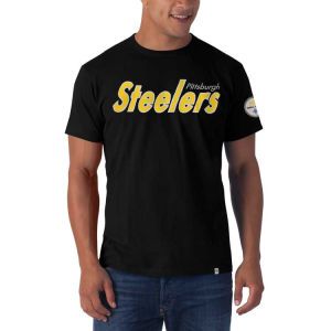 Pittsburgh Steelers 47 Brand NFL All Bright Fieldhouse Wordmark T Shirt