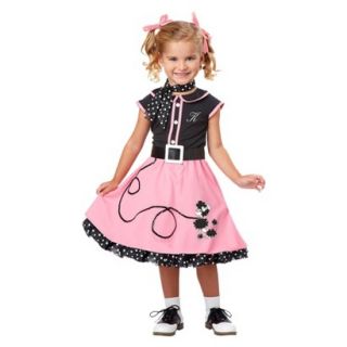 Toddler/Girls 50s Poodle Cutie Costume