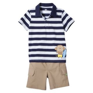 Just One YouMade by Carters Toddler Boys 2 Piece Set   Blue/Khaki 5T