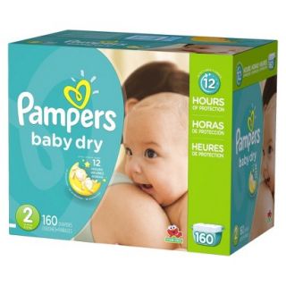 Pampers Baby Dry Diapers Giant Pack   Size 2 (160 Count)