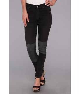 Cheap Monday Second Skin in Printed Patch Black Womens Jeans (Black)