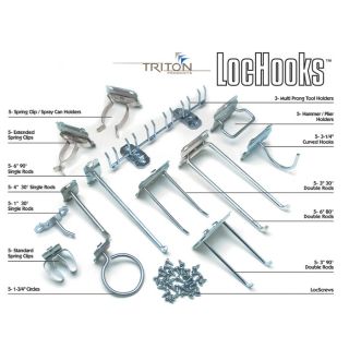 Triton Products LocHooks 63 Pc. Assortment Kit, Model LH2 KIT