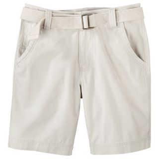 Mossimo Supply Co. Mens Belted Flat Front Shorts   Beach Comber 36