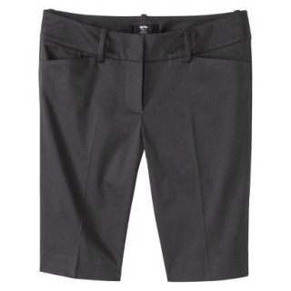 Mossimo Petites 10 Bermuda Shorts   Gray 12P