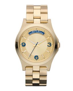 Baby Dave Stainless Steel Watch, Golden/Navy