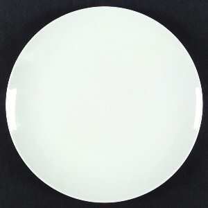 Franciscan Encanto Blank Dinner Plate, Fine China Dinnerware   Cream, Coupe Shap