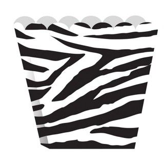 Zebra EmptyTreat Boxes (8)