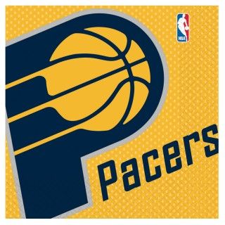 Indiana Pacers Basketball   Lunch Napkins
