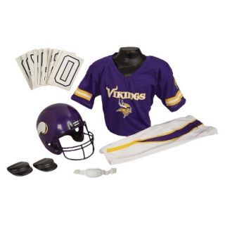 Franklin Sports NFL Vikings Deluxe Uniform Set   Small