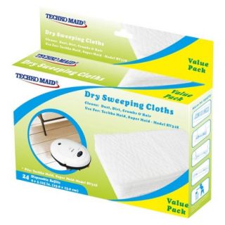 Techko Maid 2pk Dry Disposable Sweeping Cloths 24pc