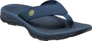 Mens Nunn Bush Donges Bay   Navy Leather/Mesh Sandals