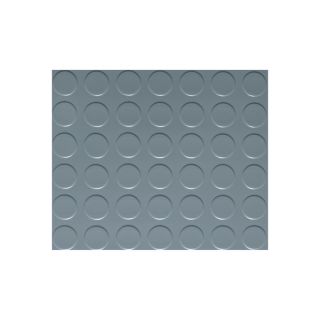G Floor Garage/Shop Floor Coverings   8ft. x 22ft., Coin Design, Slate Gray,