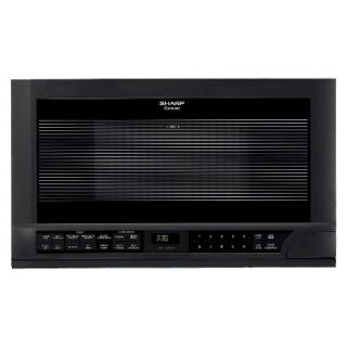Sharp 1.5 Cu. Ft. 1100W Over the Counter Microwave   Black