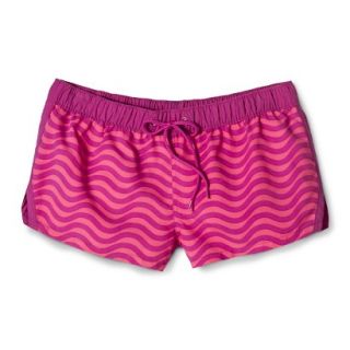 Womens Limited Edition Mossimo Supply Co. Swim Board Shorts  Hot Pink S
