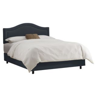 Skyline California King Bed Skyline Furniture Merion Inset Nailbutton Bed  