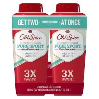OLD SPICE HE 18OZ BW PURE SPRT TWIN